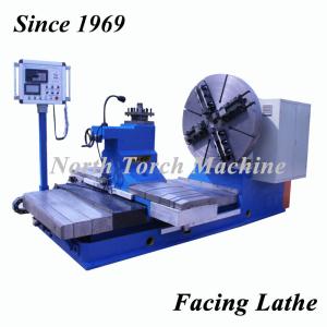 Buy cheap Flat Bed CNC Lathe Machine , Metal Turning Lathe Mill Cylinder Use product