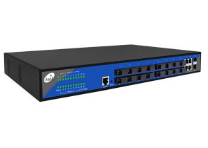 1310/1550nm Fiber Optical 10/100M 16 Port Rack Mount Switch