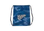 Camouflage Nylon Custom Drawstring Backpack 210D Polyester Full Printing