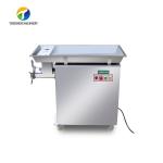 Triangle Belt Drive Meat Mincer Machine Movable Casters Sausage Stuffer