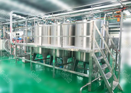 Concentrate Paste Mango Processing Line 3T/H Jam Processing Machine