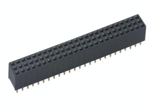 Buy cheap Triple Row 2.54mm Female Header Socket 180° With Plastic Height 8.5mm product