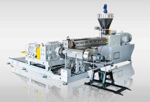 Buy cheap SDJ Two Stage Twin Screw Compounding Extruder For High Capacity Devolatilization product