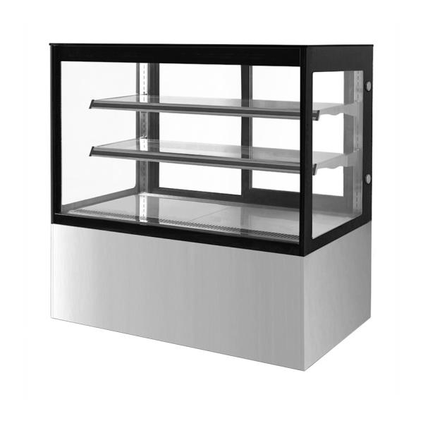 Vertical Tempered Front Glass Cake Display Fridge With Modern Style Product