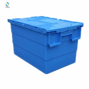 China Foldable plastic crates folding storage transparent box on sale
