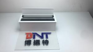 Buy cheap both side open flip up cable management box/wire grommet box for table product