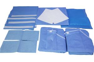 Non - Woven Standard Medical Procedure Packs Content Optimized