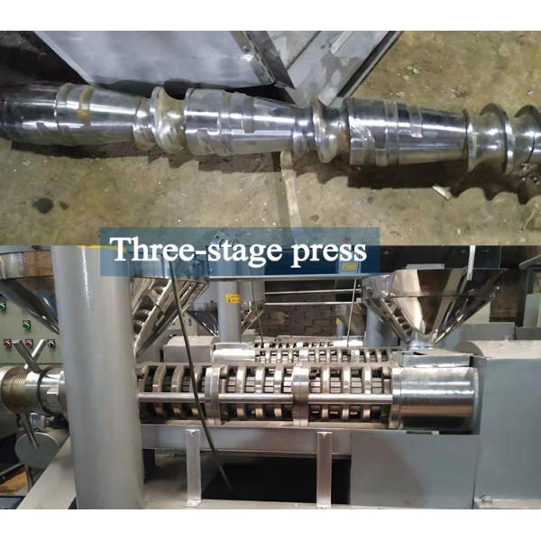 Factory direct sales new designed easy operation perilla seed spiral oil making machine