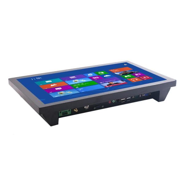 Aluminum Profile 17.3 Inch Linux Touch Panel PC 24V Wide Voltage