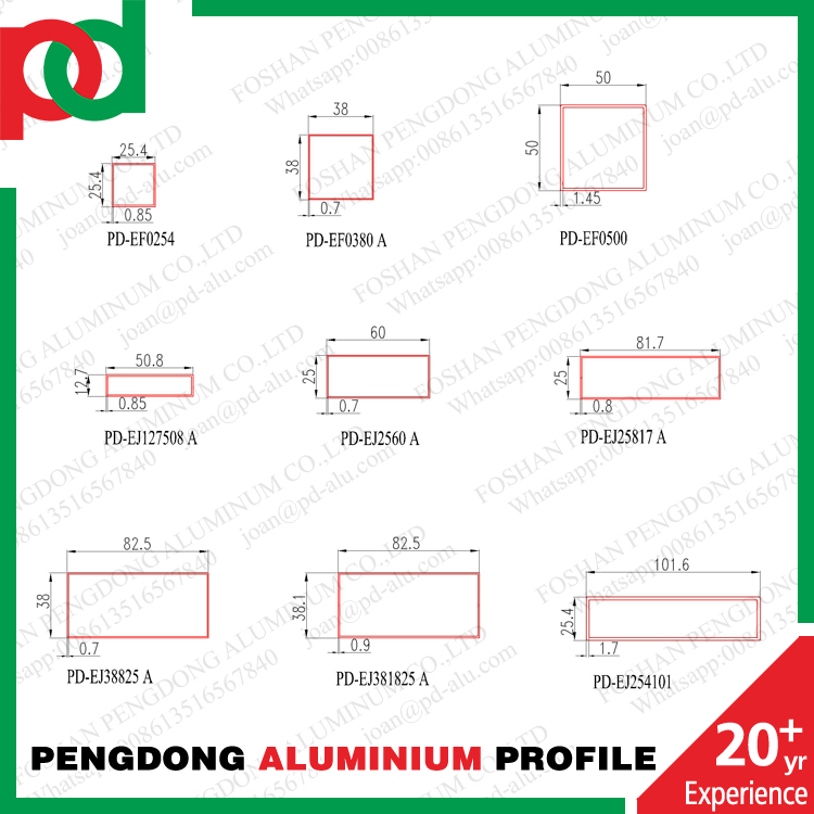 Perfiles De Aluminio De Los Tubos En Peru