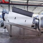Screw Press Sludge Dewatering Equipment Automatic Volute Dewatering Machine