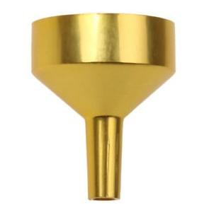 Quality Fancy Gorgeous Mini Perfume Funnel Aluminum Material Classical Type For Bottle Filling for sale