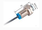 Angular Colum Explosion Proof Proximity Switch , Mini Proximity Sensor AM12