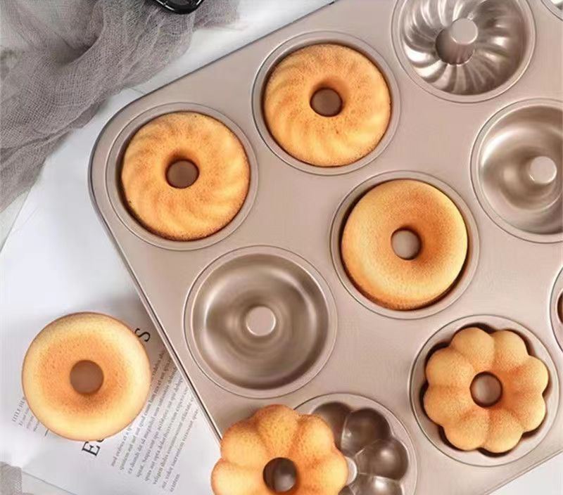 Carbon Steel Non-Stick DIY Baking Pan Muffin Cartoon Cake Mold