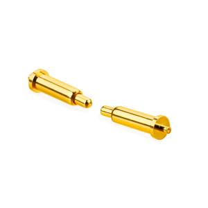 China Stainless Steel Brass Spring PCB Loaded Header Pins Connector Nickel Plating on sale