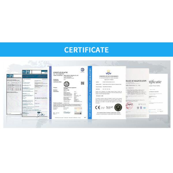 Product Certifications