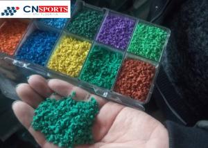China Artificial Grass Synthetic Turf Infilling Epdm Rubber Granules Non Toxic on sale