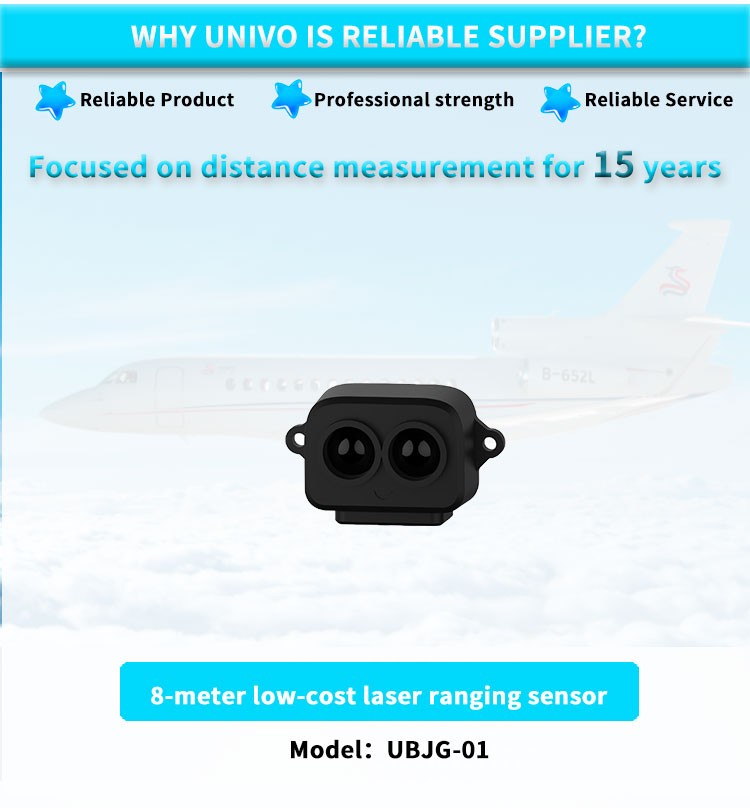 Mini Single Point Laser Ranging Sensor For Traffic Flow Statistics UBJG-01Y