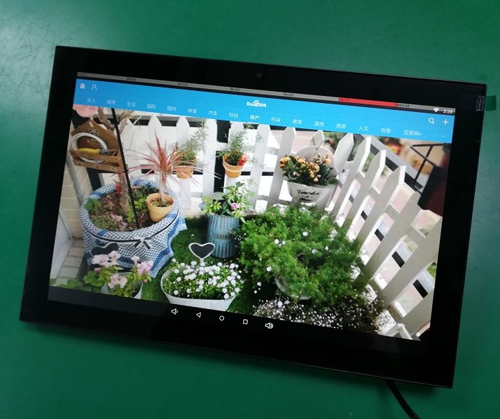 Resolution 1280X800 POE WIFI Tablet With Wall Mount Bracket For Kiosk