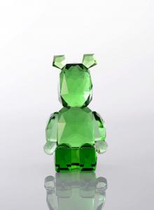 Buy cheap Handmade Art Crafts Luxury Home Accessories Green K9 Crystal Animal Ornaments product