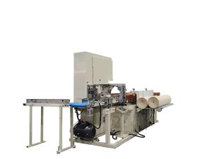 Fully Automatic Maxi Roll Toilet Tissue Paper Band Saw Cutting Machine For Big Orders
