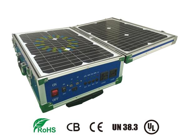 Quality Lifepo4 12V 60AH Storage Battery Systems With Solar Panel For Portable UPS for sale
