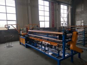 China Single Wire 1.8 Meter Semi Automatic Chain Link Fencing Machine on sale