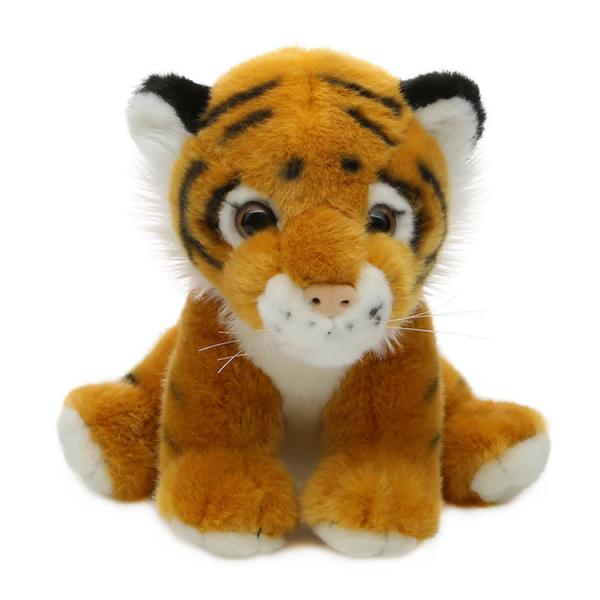 Quality EN71 15cm Simulation Siberian Tiger Plush Doll for sale