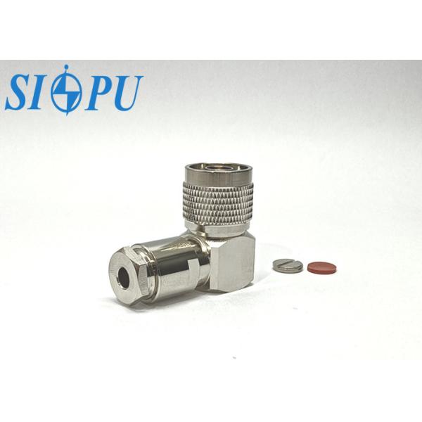 N Type Right Angle RF Coaxial Connector for RG142B/U Cable