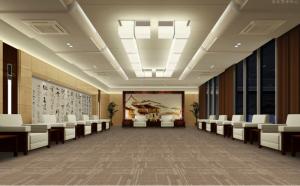 China Meeting Room Office Carpet Flooring , Woven Office Floor Carpet Tiles on sale