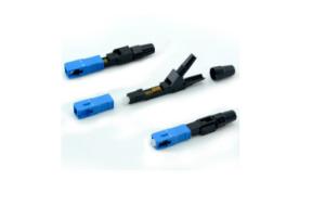 China High Return Loss 0μm Apex Offset SC Fast Connector , Fiber Optic Quick Connectors on sale