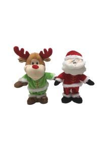 China Lead Time 35-40days Christmas Plush Toys Extent 30cm Category Stuffed Plush Toys on sale