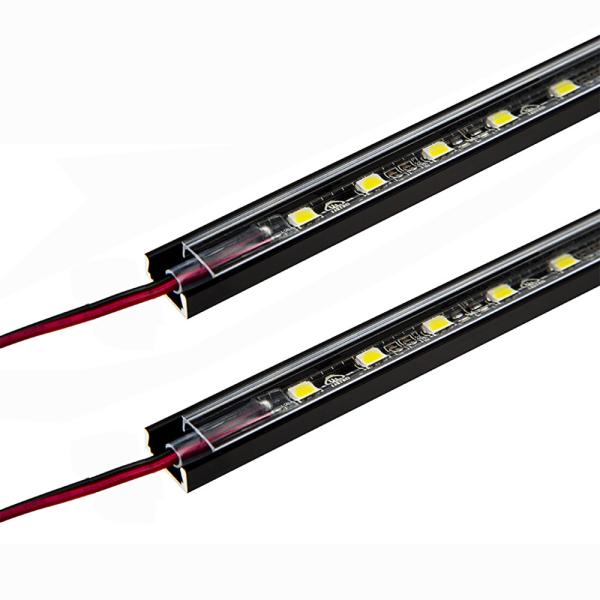 Customized Extruded LED Aluminium Profile For 3528 5050 Led Strip