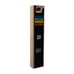 Intelligent Parking Management with Printer Ticket Device and Folding Barrier