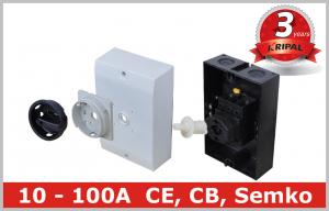 Buy cheap European Outdoor Rotary Disconnect Switch , Lockable 3 Position Rotary Switch product