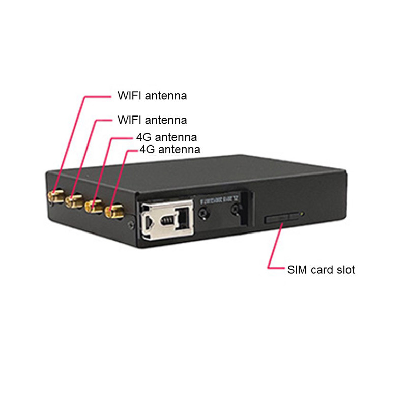 WS300C 4G Industrial Router SIM Card Hotspot Serial RS232 RS485