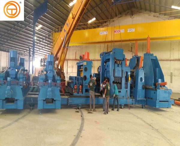 Quality Customized Thickness Spiral Welded Pipe Mill Machine Fatigue Resistant for sale
