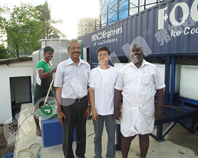 Industrial Ice Block Machine with Other Ice Storage Capacity and 4280 KG Capacity