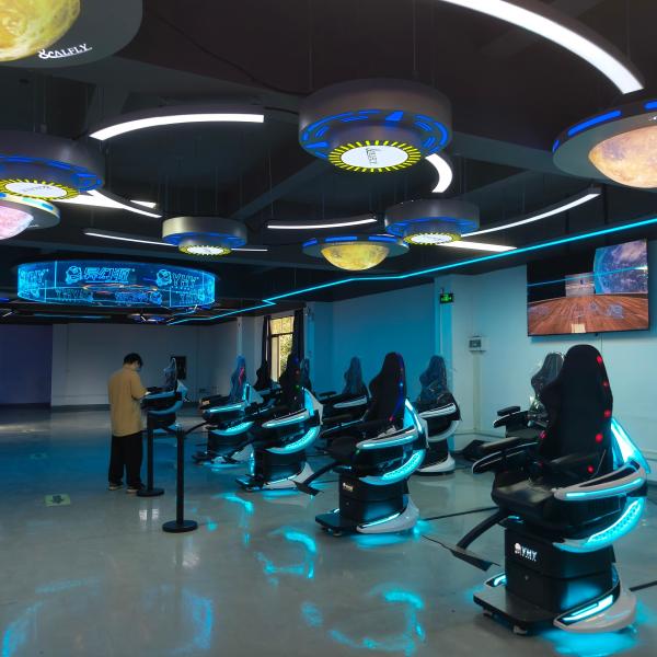 360 Degree Simulator Innovative VR Roller Coaster Game Machine with Shooting Virtual Reality Game