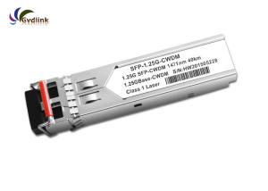 China 1471nm 40km CWDM SFP Transceiver Module Duplex LC on sale