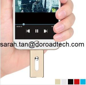 Buy cheap New Design OTG USB Flash Drive for iPhone, 100% Real Capacity USB Disks product
