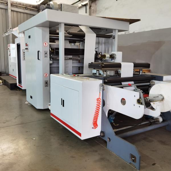 Quality 6 Color Central Drum Flexo Printing Machine For Non Woven for sale