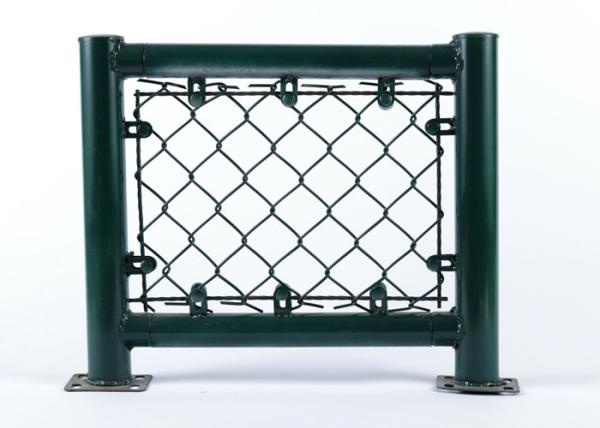 Quality Garden Easy Assembly Pvc Coated Chain Link Fence Cyclone for sale