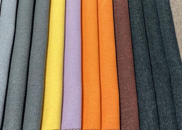Quality Woven Gold Chenille Upholstery Fabric 145cm Plain Sofa Fabric for sale