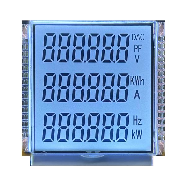 Quality 4.5 V Positive HTN Transmissive Monochrome Screen Smart Power Strip PDU LCD for sale