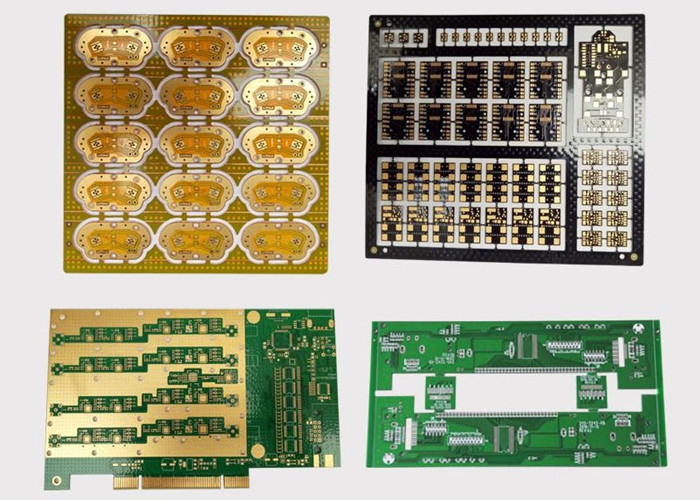 RoHS One Stop 94v0 FR4 Printed Circuit Board , 6 Layer Bare PCB Board