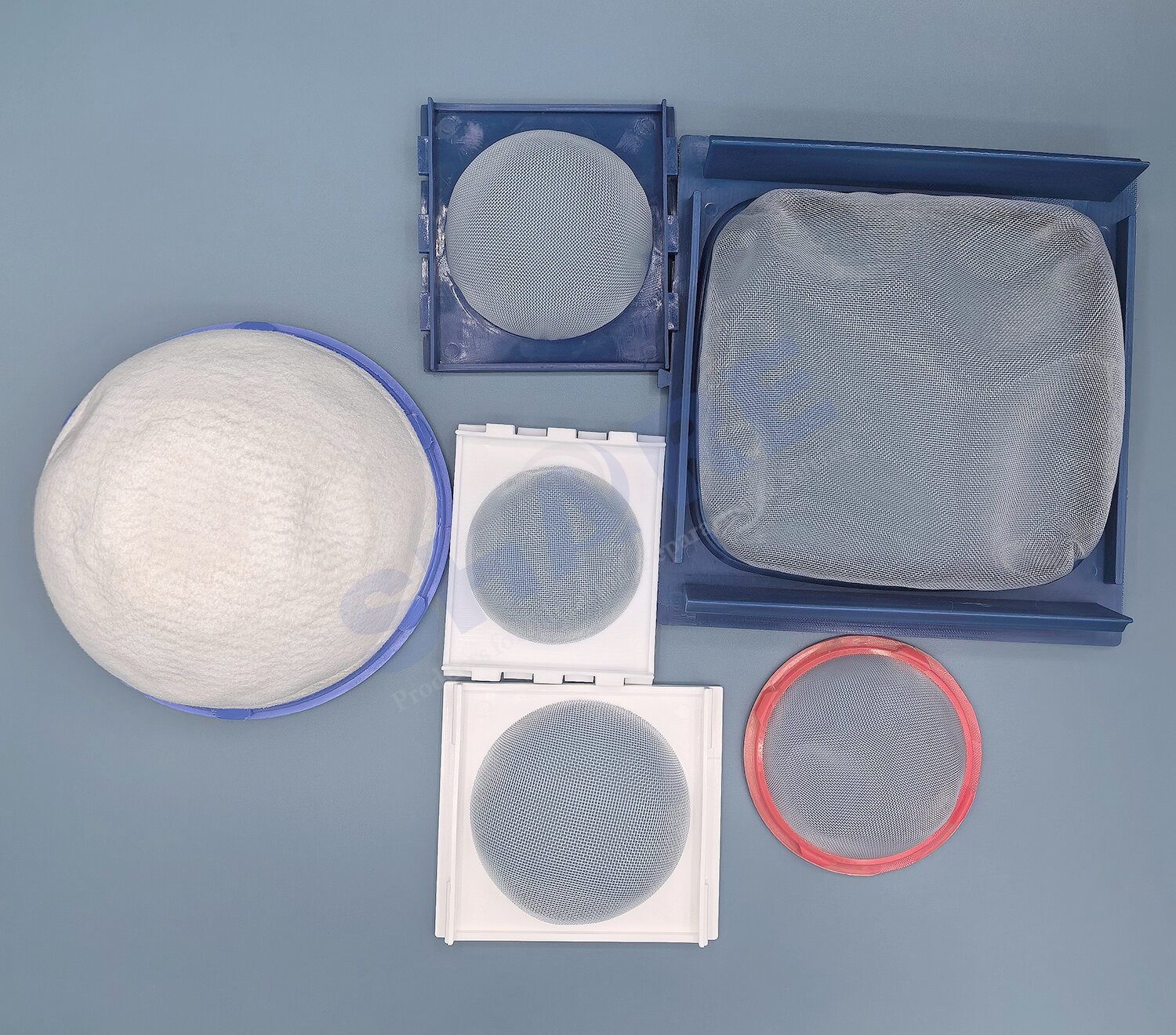 Converted Mesh Filter Components With Woven Monofilament Material In Nylon
