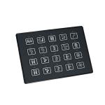 20-key silicone CAN bus communication panel with IP67 rating and customizable