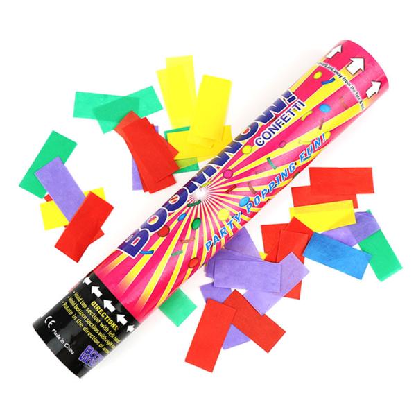 Quality 20cm Fun Popping Paper Tubes Reusable Confetti Cannon for sale