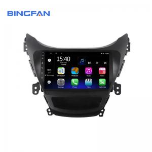 China 9 Inch Touch Screen Car Stereo Vehicle Dvd Player For Hyundai Elantra 2012 2013 on sale